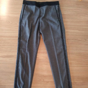 Banana Republic Black & White Dress Pants 00p